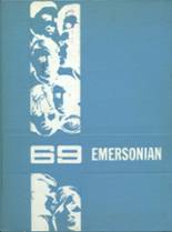 Emerson High School 1969 yearbook cover photo