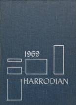 Harrodsburg High School 1969 yearbook cover photo
