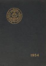 Belmont Hill High School 1954 yearbook cover photo