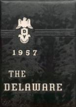 Delaware Valley High School 1957 yearbook cover photo