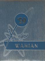 Watersmeet High School 1959 yearbook cover photo