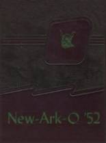 Newark High School 1952 yearbook cover photo