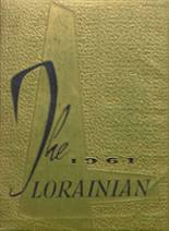 Loraine High School 1961 yearbook cover photo