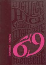 Chiloquin High School 1969 yearbook cover photo