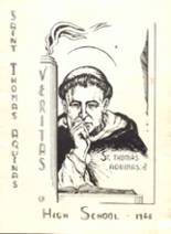 1966 St. Thomas Aquinas High School Yearbook from Jamaica plain, Massachusetts cover image