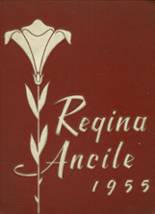 Regina High School 1955 yearbook cover photo