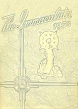Academy of Mary Immacula 1953 yearbook cover photo