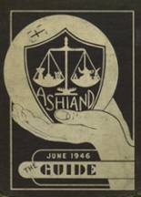 Ashland High School 1946 yearbook cover photo
