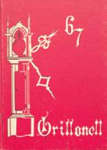 Griffith Institute High School 1967 yearbook cover photo