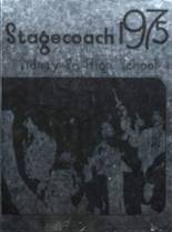 Sidney High School 1975 yearbook cover photo
