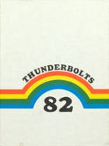 1982 Rye High School Yearbook from Rye, Colorado cover image