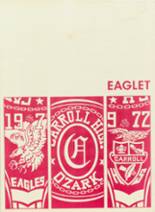 Carroll High School 1972 yearbook cover photo
