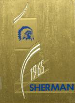 Sherman Indian High School 1965 yearbook cover photo