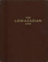 Lowville Academy 1940 yearbook cover photo