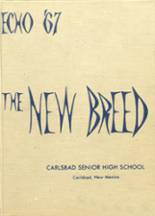 1967 Carlsbad Senior High School Yearbook from Carlsbad, New Mexico cover image