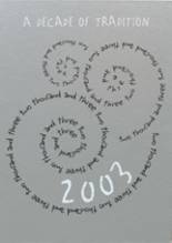 Timberlake High School 2003 yearbook cover photo