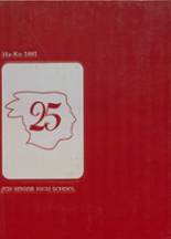 Fox High School 1981 yearbook cover photo