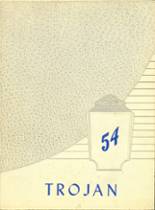 Bent County High School 1954 yearbook cover photo