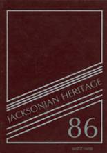 Stonewall Jackson High School 1986 yearbook cover photo