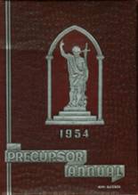 1954 St. John Villa Academy High School Yearbook from Staten island, New York cover image