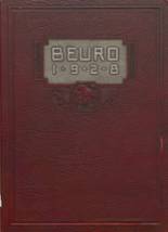 Bureau Valley High School 1928 yearbook cover photo