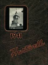 Hartwell High School 1941 yearbook cover photo