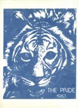 Daingerfield High School 1983 yearbook cover photo