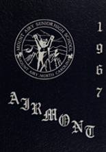 Mt. Airy High School 1967 yearbook cover photo