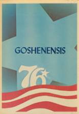 Goshen High School 1976 yearbook cover photo