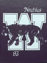 Waterville High School 1983 yearbook cover photo