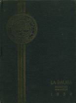 Citrus Union High School 1934 yearbook cover photo