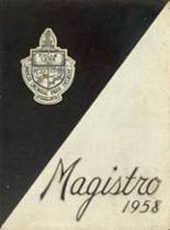 Austin Catholic Preparatory School 1958 yearbook cover photo