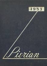 Richmond High School 1953 yearbook cover photo
