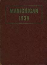 Manistee High School 1939 yearbook cover photo