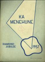 Waimea High School 1957 yearbook cover photo