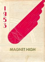 1953 Magnet Public School Yearbook from Wausa, Nebraska cover image