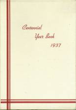 Centennial High School 1937 yearbook cover photo