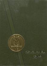 St. Mary's High School 1964 yearbook cover photo