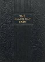 Bay City High School 1936 yearbook cover photo