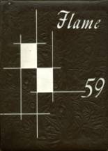 Fremont High School 1959 yearbook cover photo