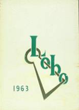 Longview High School 1963 yearbook cover photo