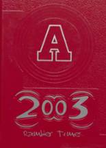 Attica High School 2003 yearbook cover photo