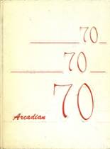 Arcadia High School 1970 yearbook cover photo
