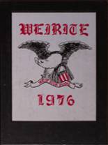 Weir High School 1976 yearbook cover photo