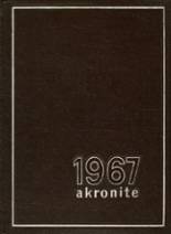 1967 Akron High School Yearbook from Akron, New York cover image