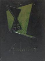 1958 Andover High School Yearbook from Andover, Massachusetts cover image