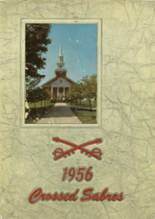 Valley Forge Military Academy 1956 yearbook cover photo