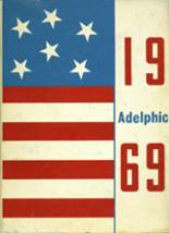 Adelphi Academy 1969 yearbook cover photo