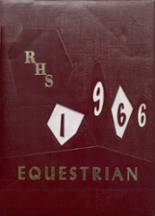 1966 Ridgewood High School Yearbook from West lafayette, Ohio cover image