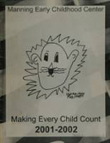 Manning Early Childhood Center 2002 yearbook cover photo